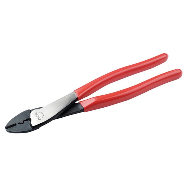 economy sta-kon crimping tool with red handle