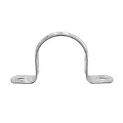 metal pipe strap with 2 holes