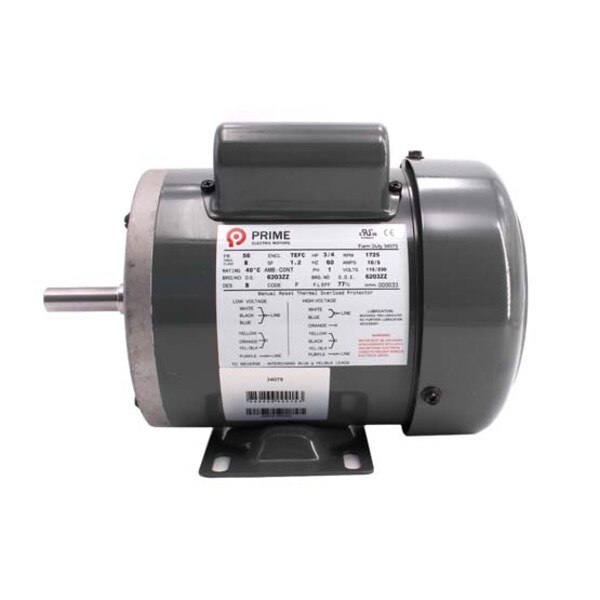3/4 HP Prime Farm Duty Motor